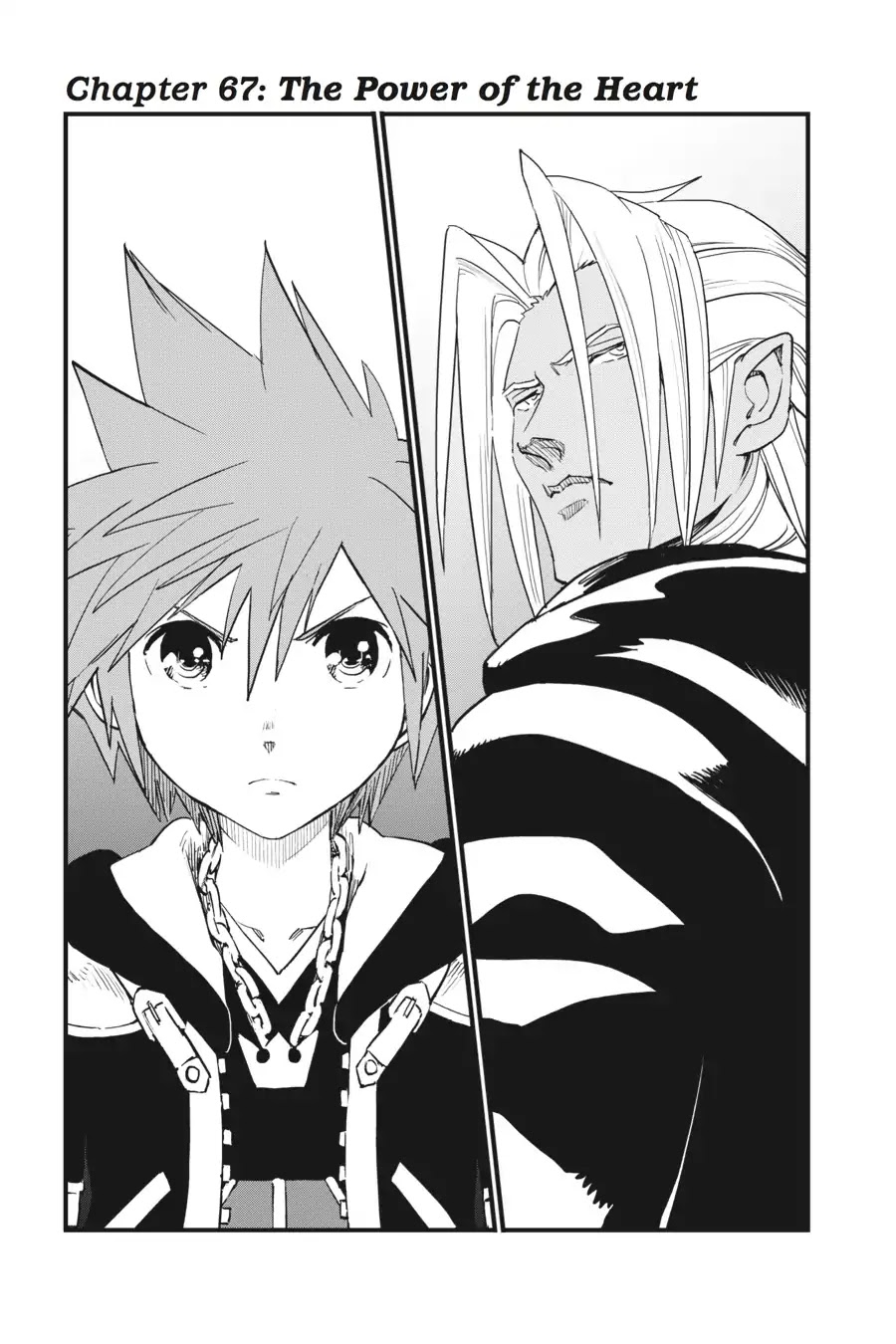 Kingdom Hearts II Chapter 67 page 1 - Chapter 67: The Power of the Heart