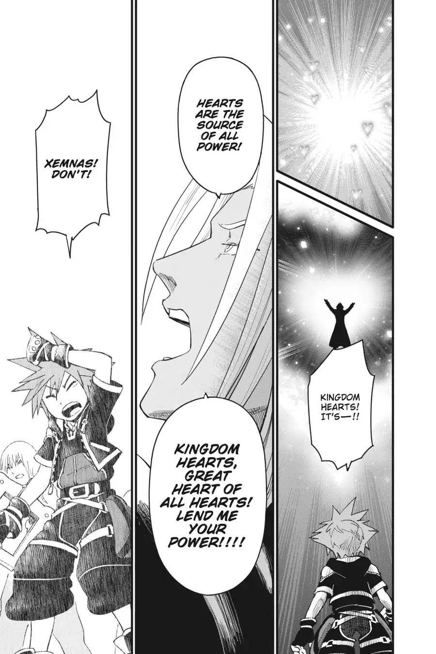 Kingdom Hearts II Chapter 67 page 11 - Chapter 67: The Power of the Heart