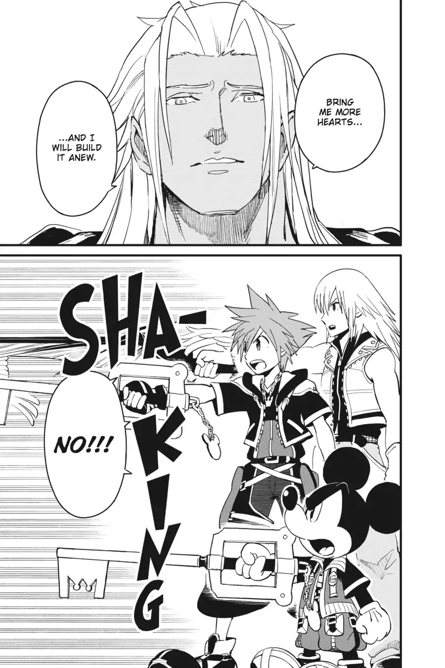 Kingdom Hearts II Chapter 67 page 3 - Chapter 67: The Power of the Heart