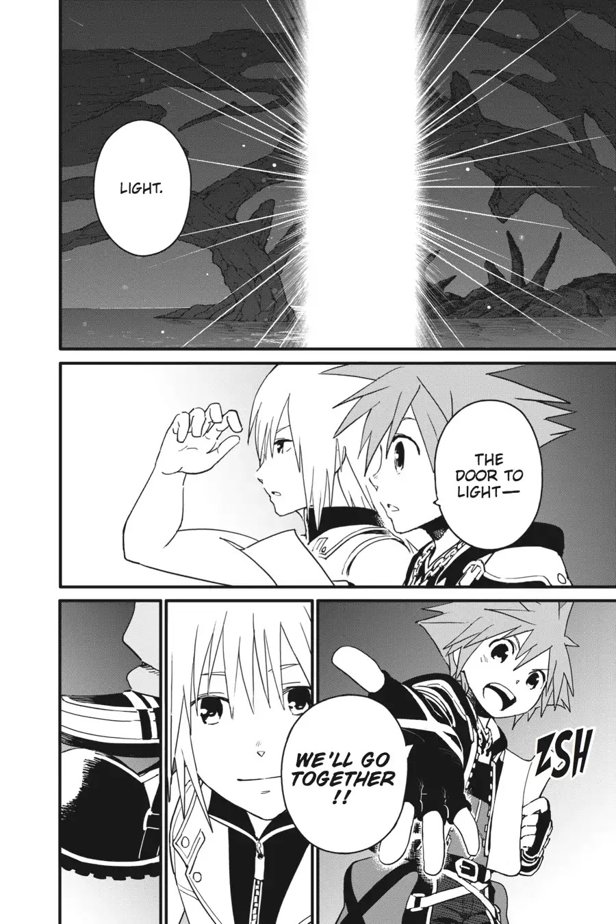 Kingdom Hearts II Chapter 68 page 33 - Chapter 68: The Door to Light [END]