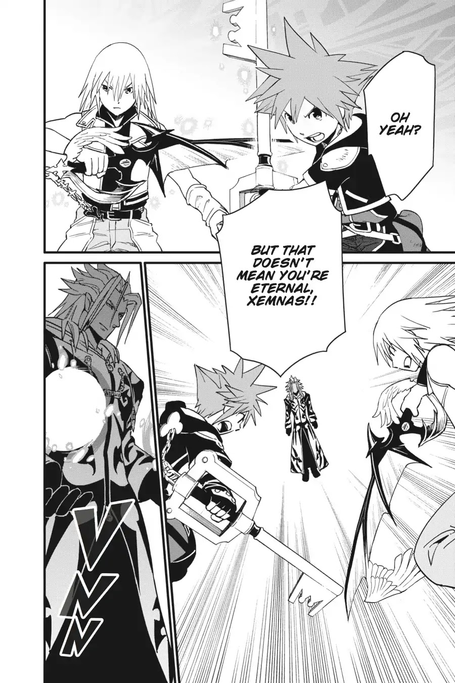Kingdom Hearts II Chapter 68 page 4 - Chapter 68: The Door to Light [END]