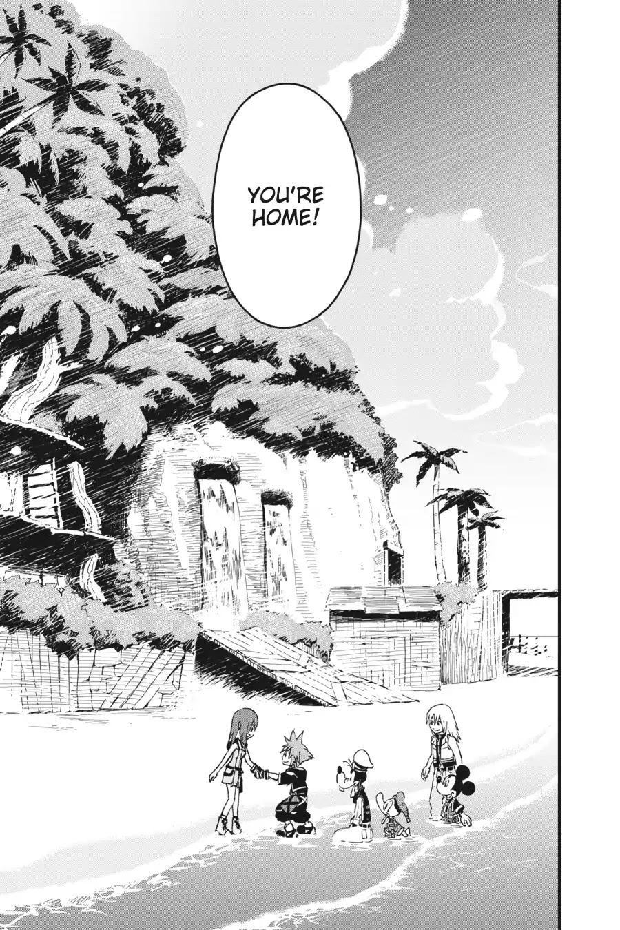 Kingdom Hearts II Chapter 68 page 40 - Chapter 68: The Door to Light [END]