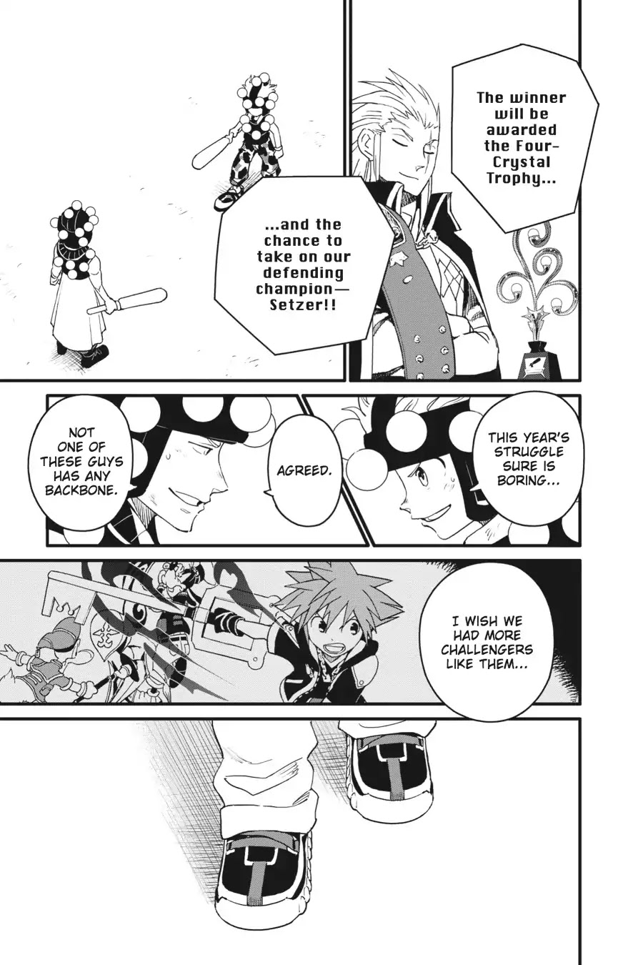 Kingdom Hearts II Chapter 68 page 44 - Chapter 68: The Door to Light [END]