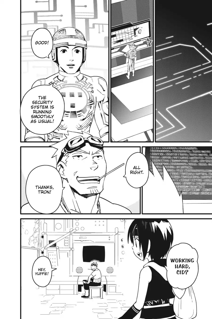 Kingdom Hearts II Chapter 68 page 53 - Chapter 68: The Door to Light [END]