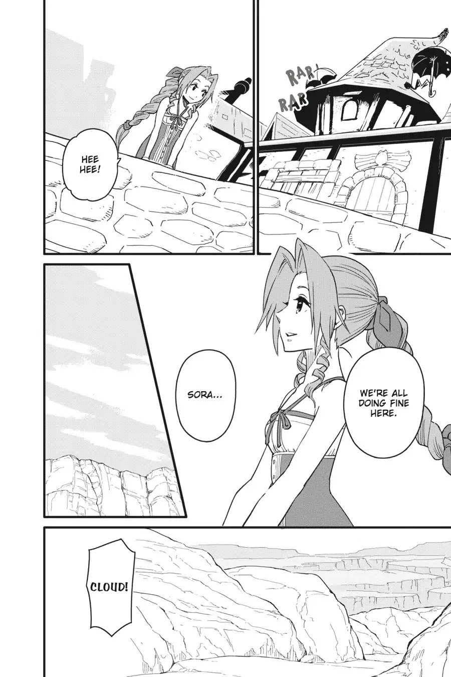 Kingdom Hearts II Chapter 68 page 55 - Chapter 68: The Door to Light [END]