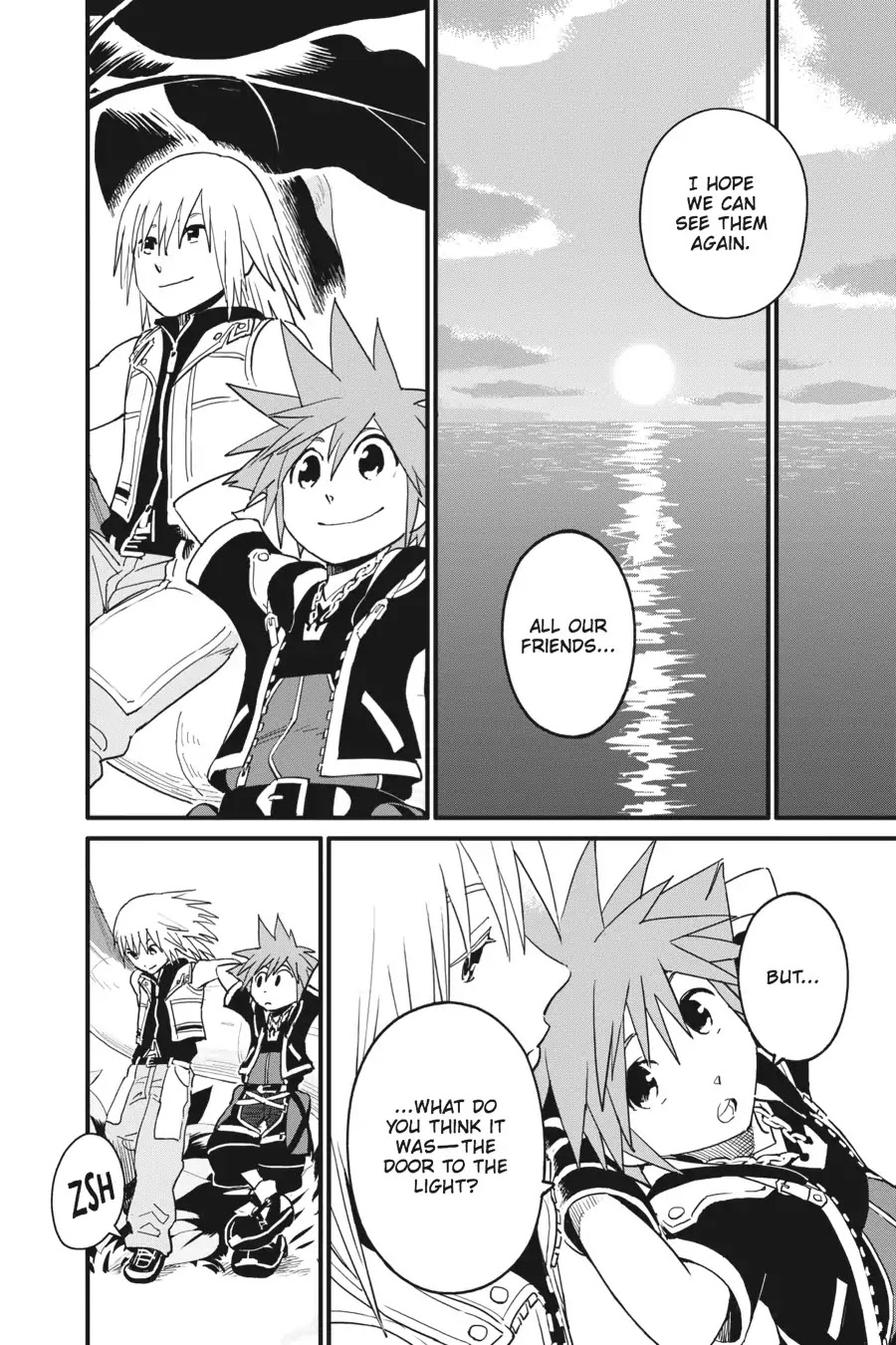 Kingdom Hearts II Chapter 68 page 67 - Chapter 68: The Door to Light [END]