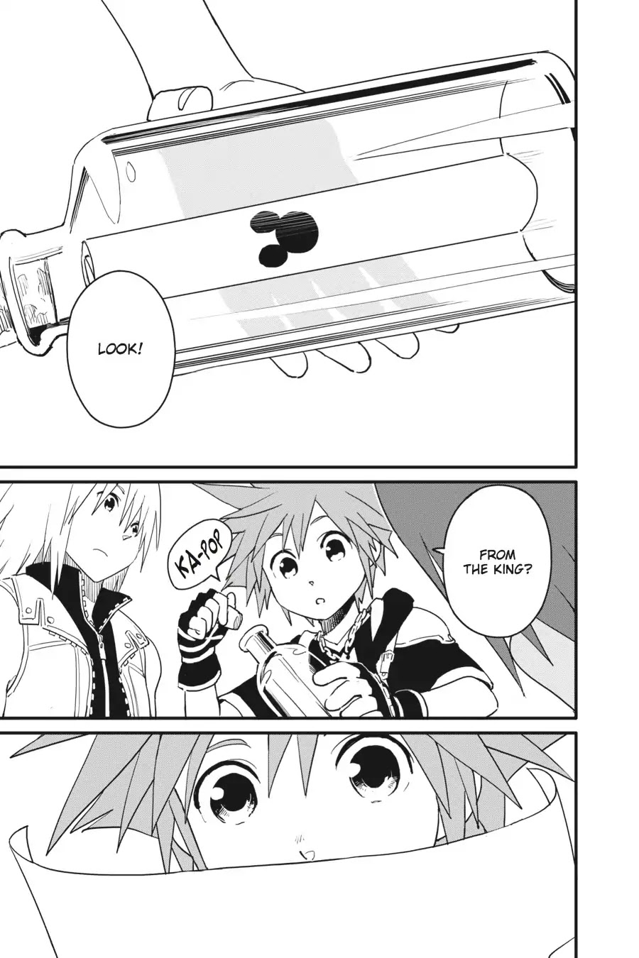 Kingdom Hearts II Chapter 68 page 70 - Chapter 68: The Door to Light [END]