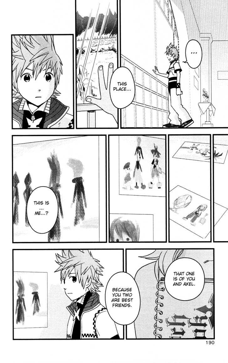 Kingdom Hearts II Chapter 7 page 20 - Chapter 7 : What I Want to Ask
