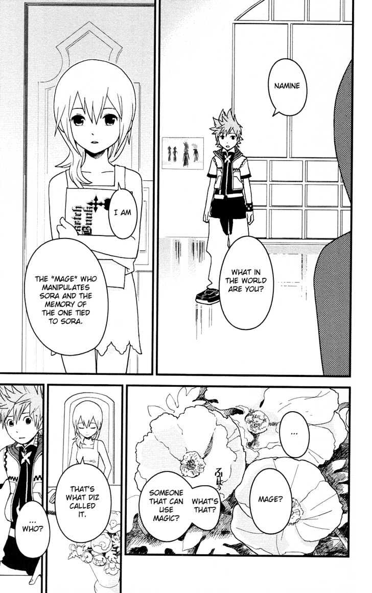 Kingdom Hearts II Chapter 7 page 21 - Chapter 7 : What I Want to Ask