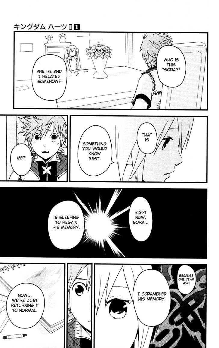 Kingdom Hearts II Chapter 7 page 23 - Chapter 7 : What I Want to Ask