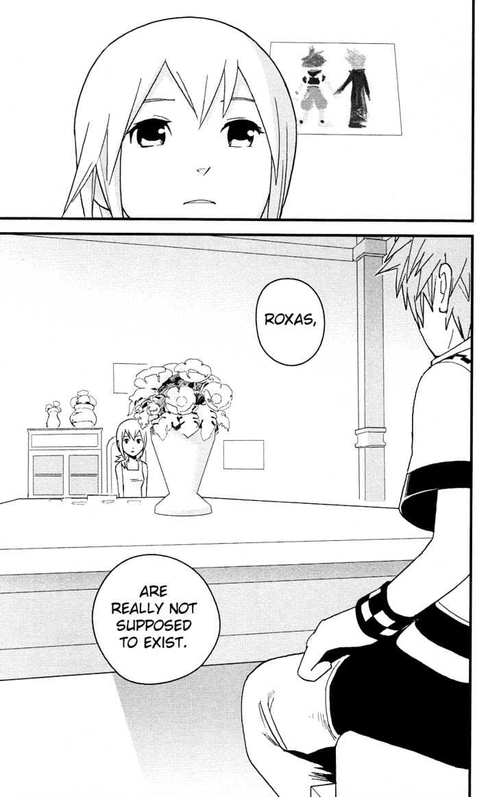 Kingdom Hearts II Chapter 7 page 25 - Chapter 7 : What I Want to Ask