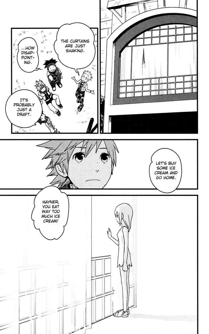 Kingdom Hearts II Chapter 7 page 27 - Chapter 7 : What I Want to Ask