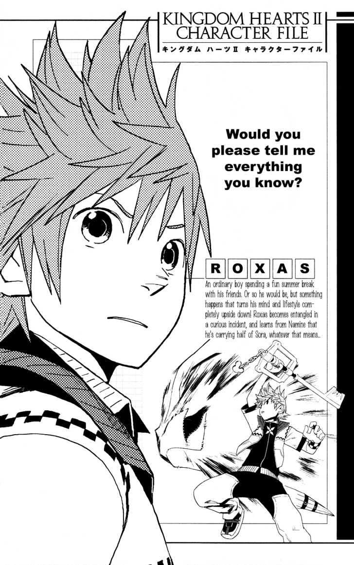 Kingdom Hearts II Chapter 7 page 30 - Chapter 7 : What I Want to Ask