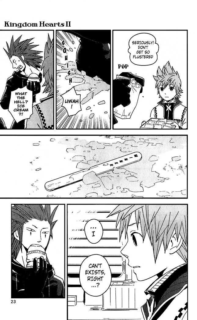 Kingdom Hearts II Chapter 8 page 23 - Chapter 8 : Expired Time