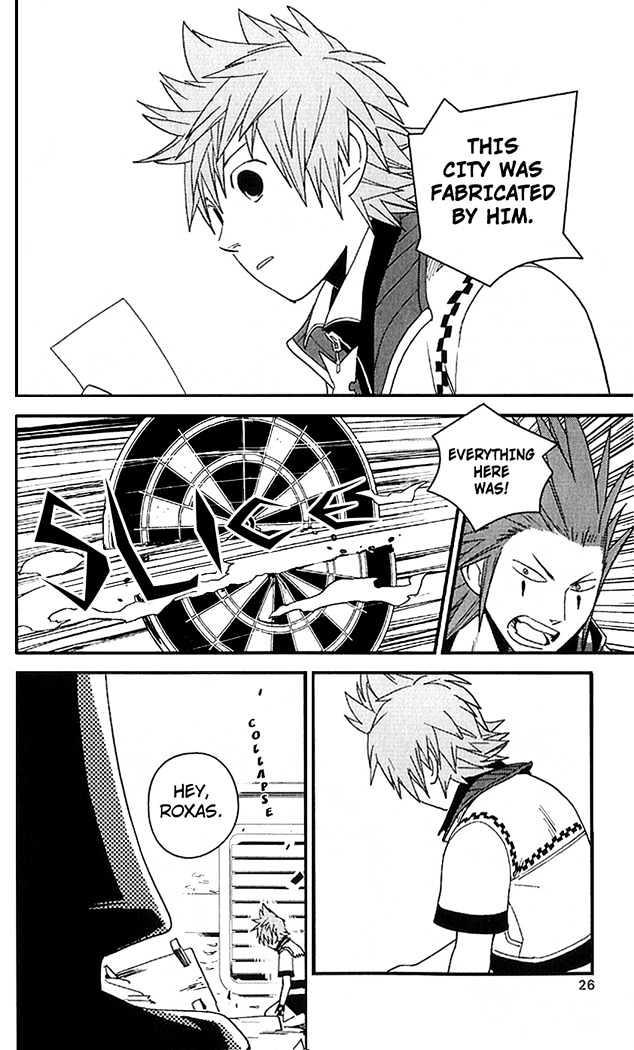 Kingdom Hearts II Chapter 8 page 26 - Chapter 8 : Expired Time