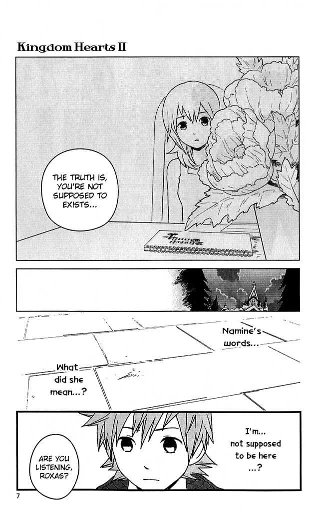 Kingdom Hearts II Chapter 8 page 7 - Chapter 8 : Expired Time