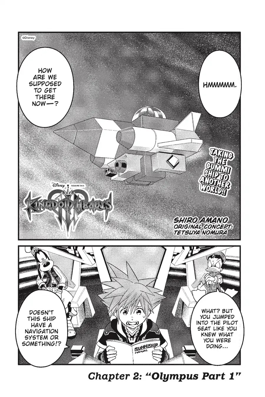 Kingdom Hearts III Chapter 2 page 2 - Chapter 2: Olympus Part 1