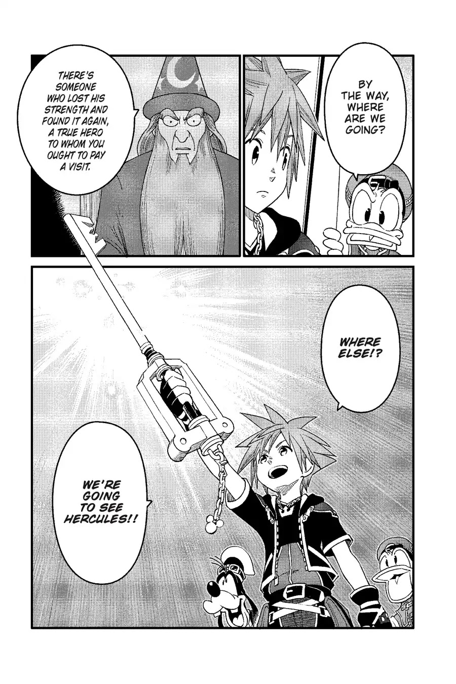 Kingdom Hearts III Chapter 2 page 4 - Chapter 2: Olympus Part 1