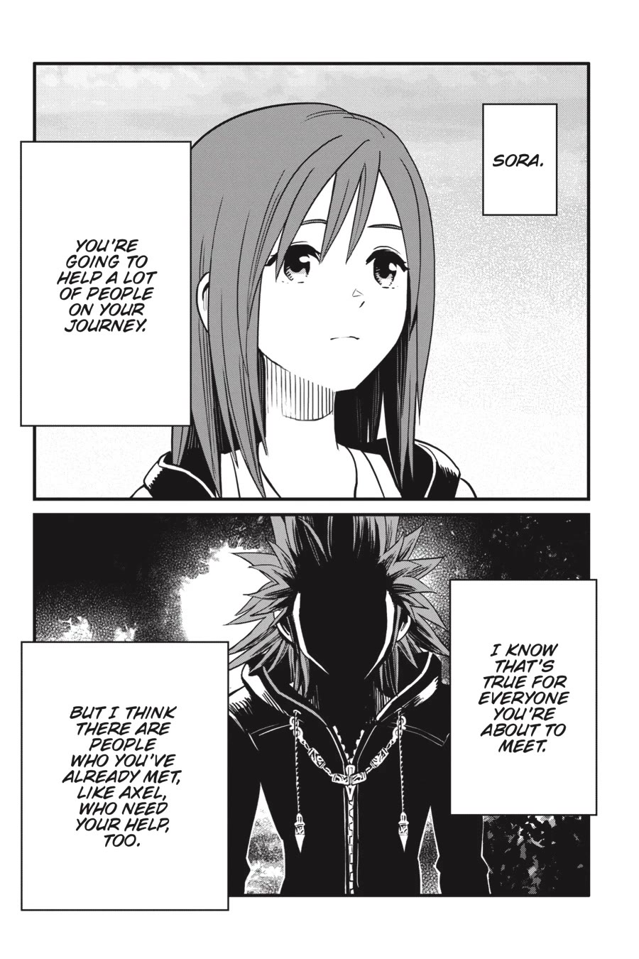 Kingdom Hearts III Chapter 25 page 18 - Chapter 25: Lea and Kairi