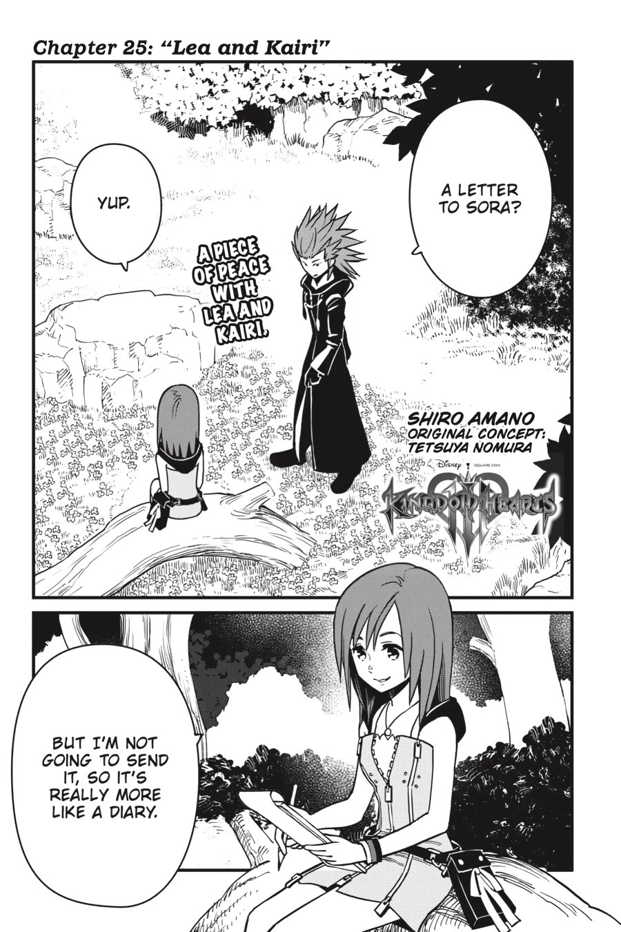 Kingdom Hearts III Chapter 25 page 2 - Chapter 25: Lea and Kairi