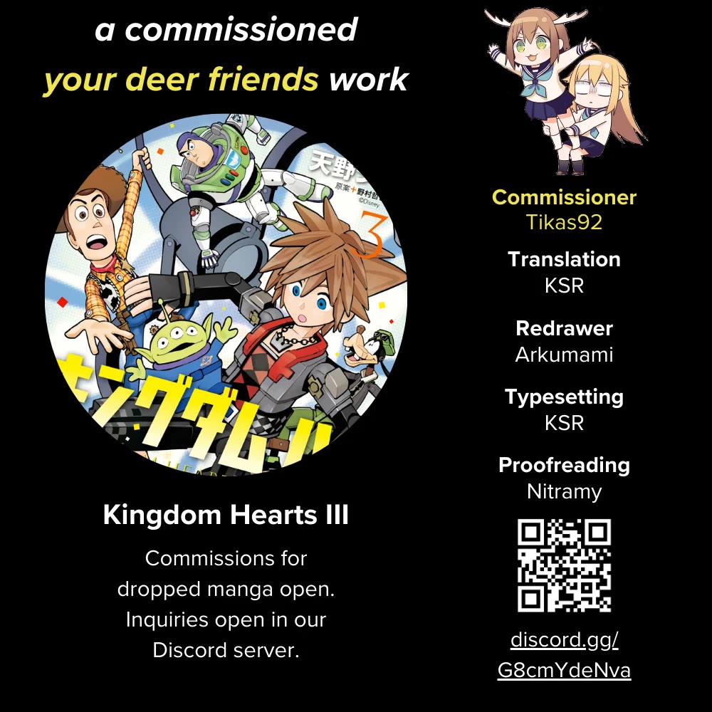 Kingdom Hearts III Chapter 27 page 1 - Chapter 27: Kingdom of Corona (2)
