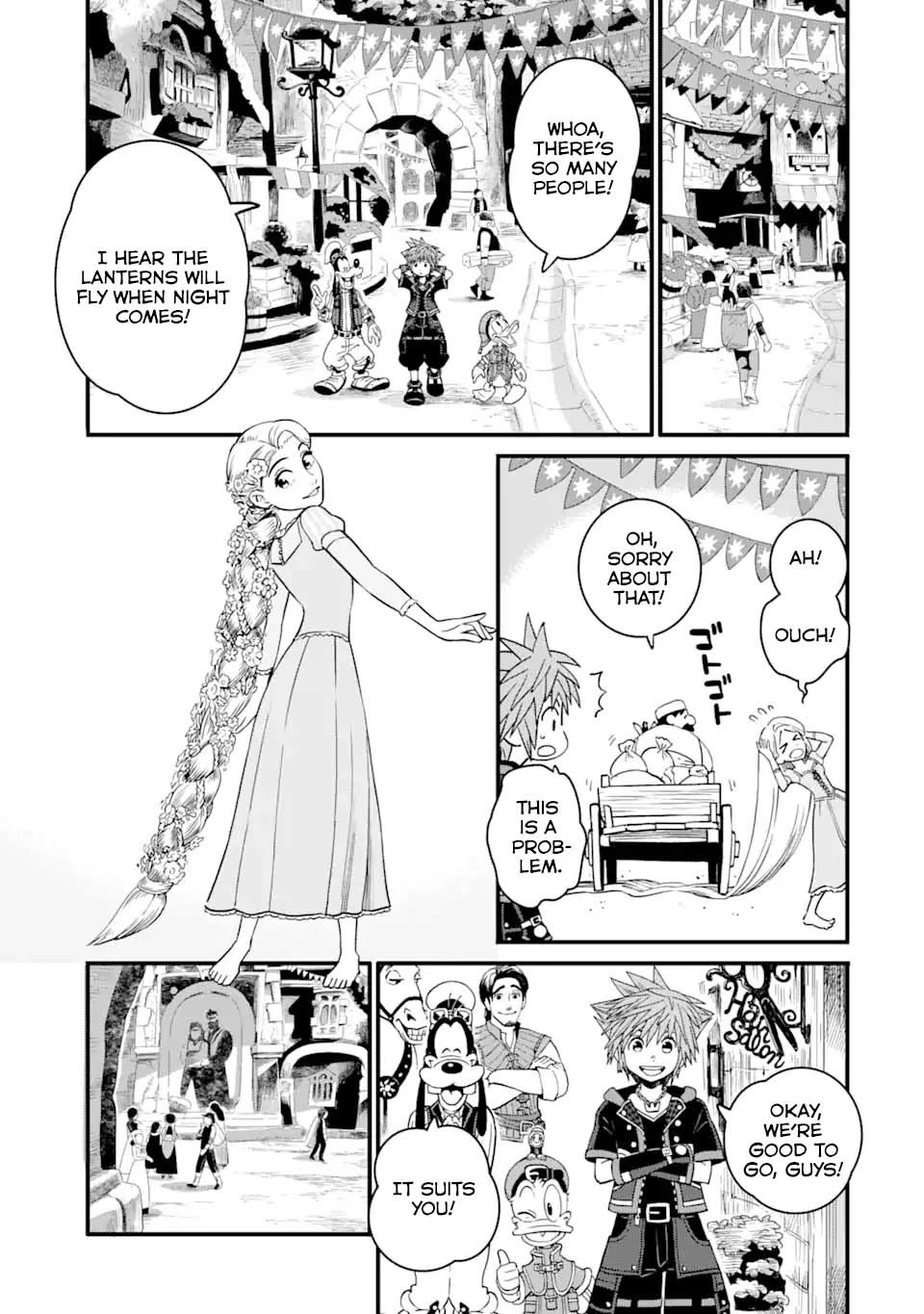 Kingdom Hearts III Chapter 27 page 8 - Chapter 27: Kingdom of Corona (2)