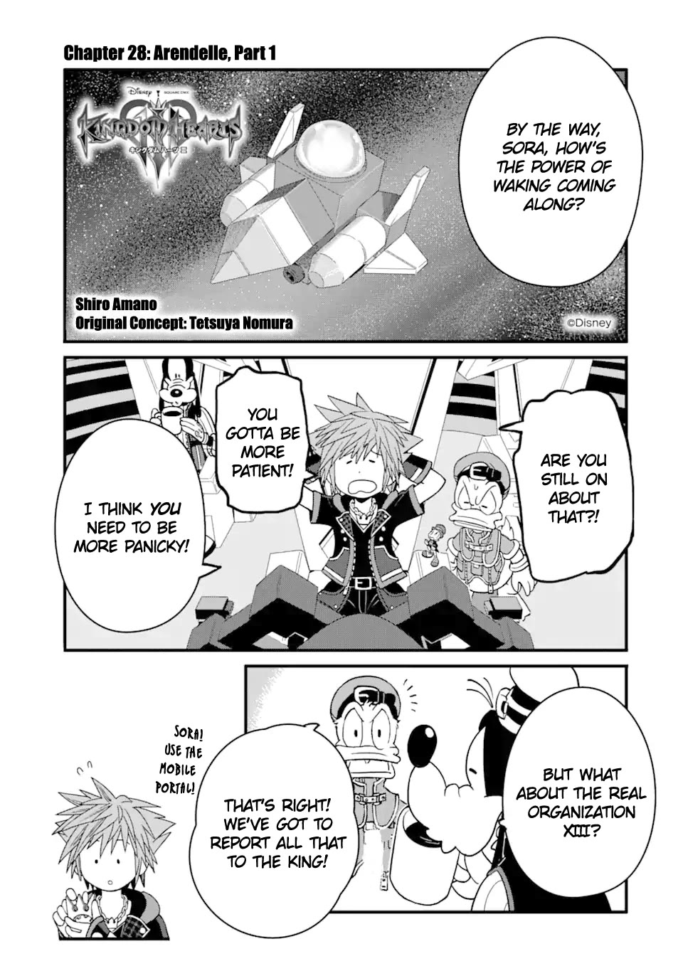 Kingdom Hearts III Chapter 28 page 1 - Chapter 28: Arendelle 1