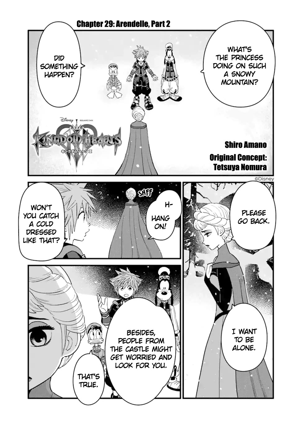 Kingdom Hearts III Chapter 29 page 1 - Chapter 29: Arendelle 2