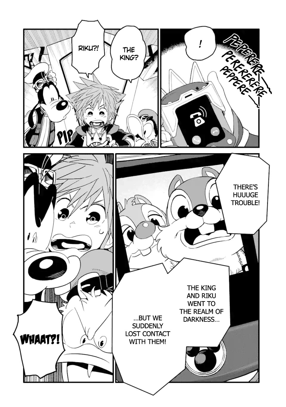 Kingdom Hearts III Chapter 31 page 8 - Chapter 31: Return from Darkness