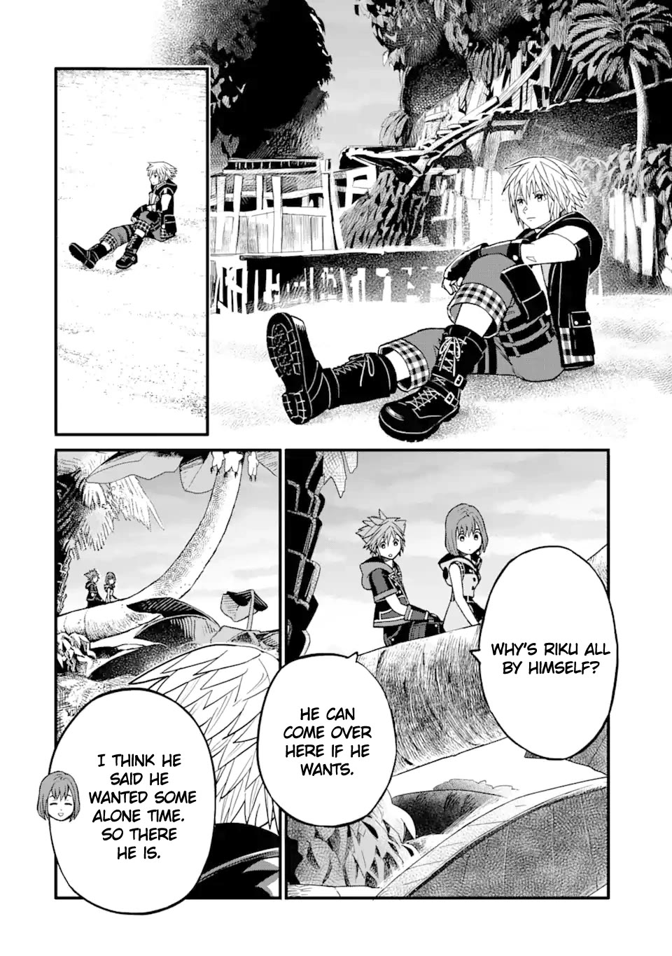 Kingdom Hearts III Chapter 33 page 22 - Chapter 33: Nine Guardians of Light