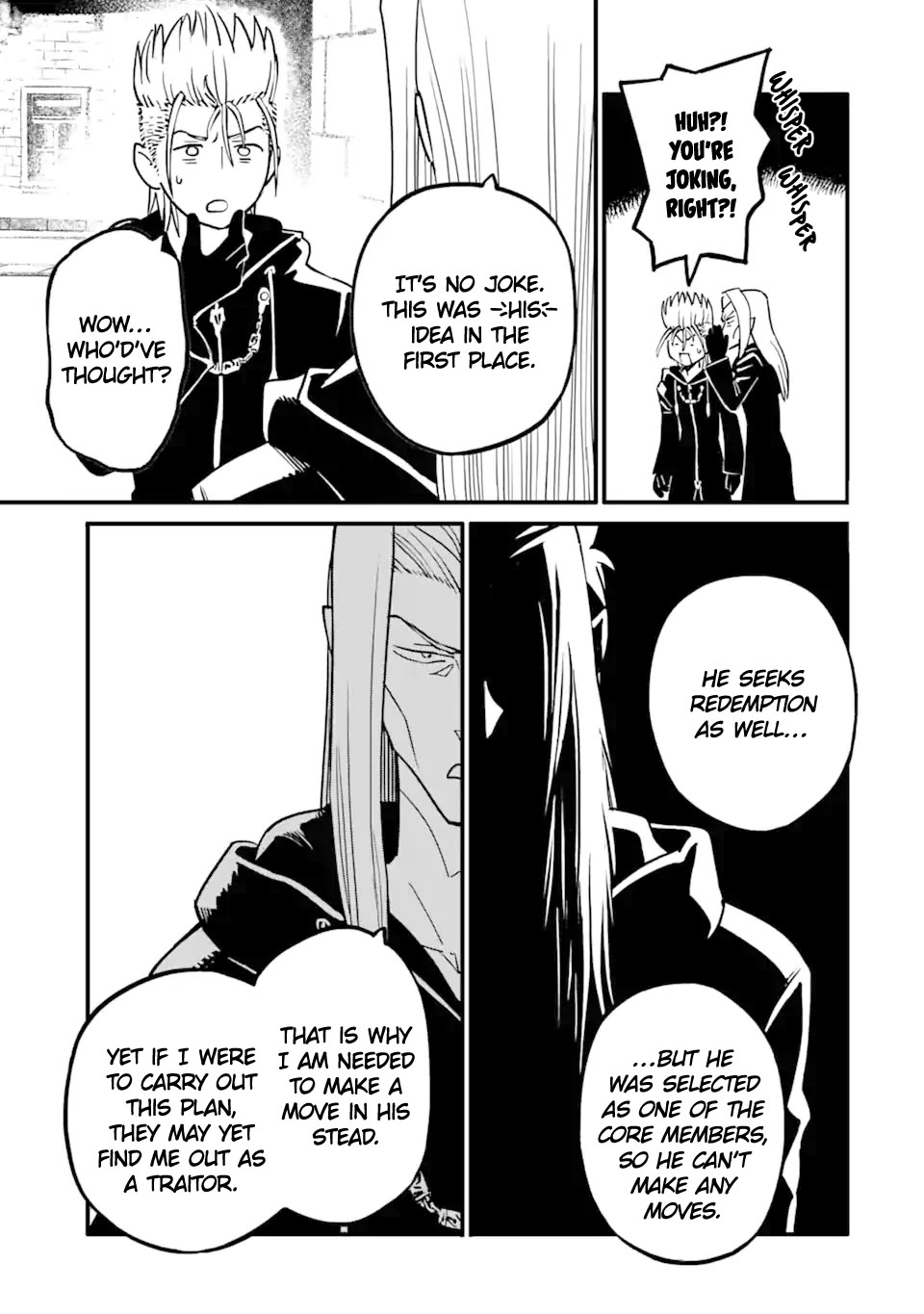 Kingdom Hearts III Chapter 33 page 3 - Chapter 33: Nine Guardians of Light