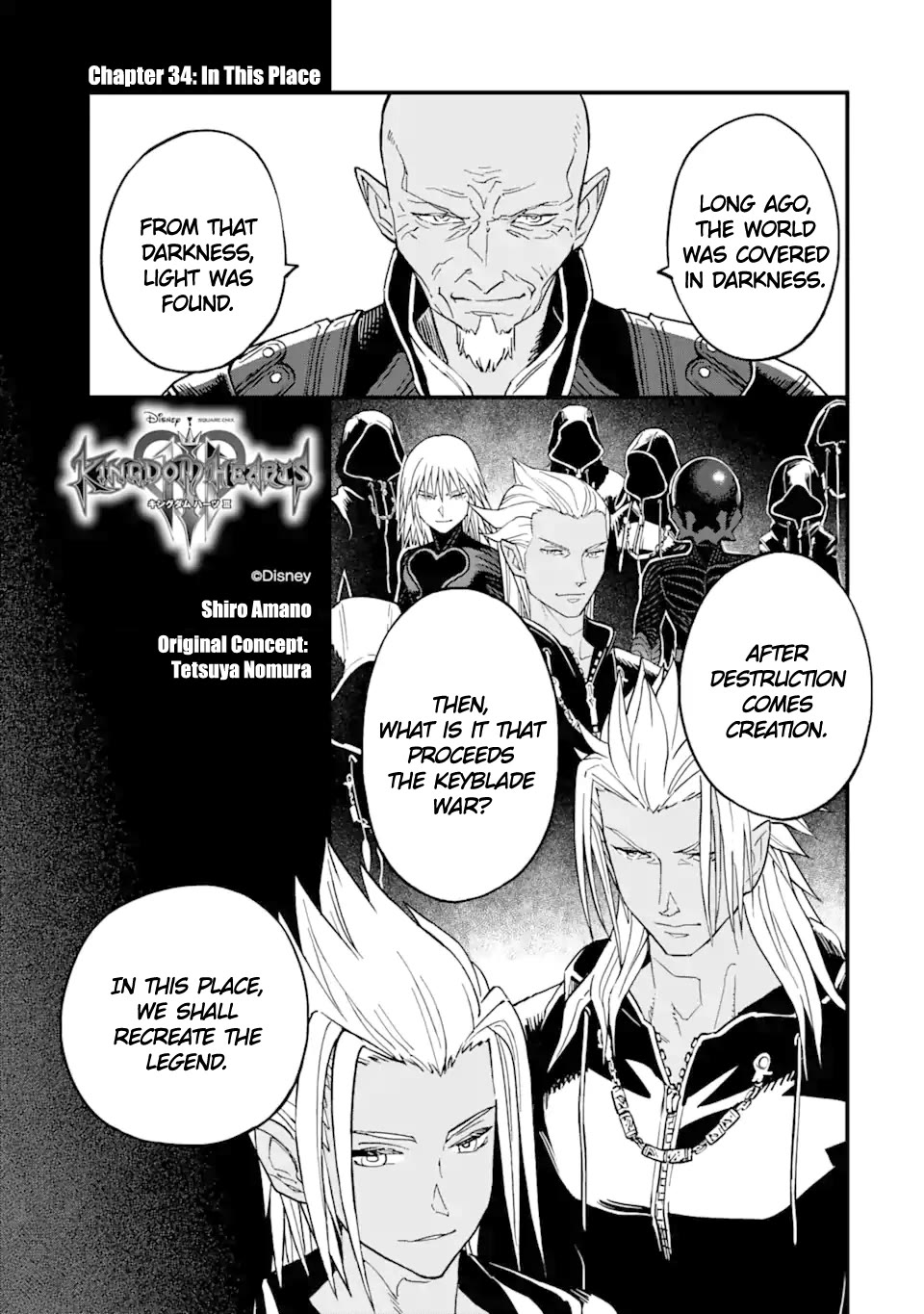 Kingdom Hearts III Chapter 34 page 1 - Chapter 34: In His Land