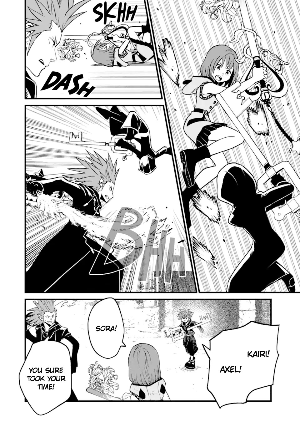 Kingdom Hearts III Chapter 35 page 2 - Chapter 35: Light and Darkness Collide