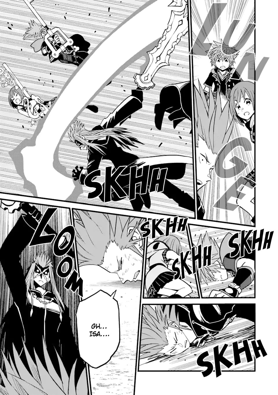 Kingdom Hearts III Chapter 35 page 3 - Chapter 35: Light and Darkness Collide