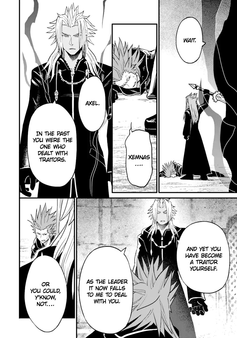 Kingdom Hearts III Chapter 35 page 4 - Chapter 35: Light and Darkness Collide