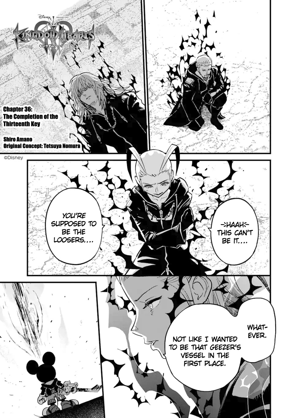 Kingdom Hearts III Chapter 36 page 1 - Chapter 36: When All 13 Keys are Gathered