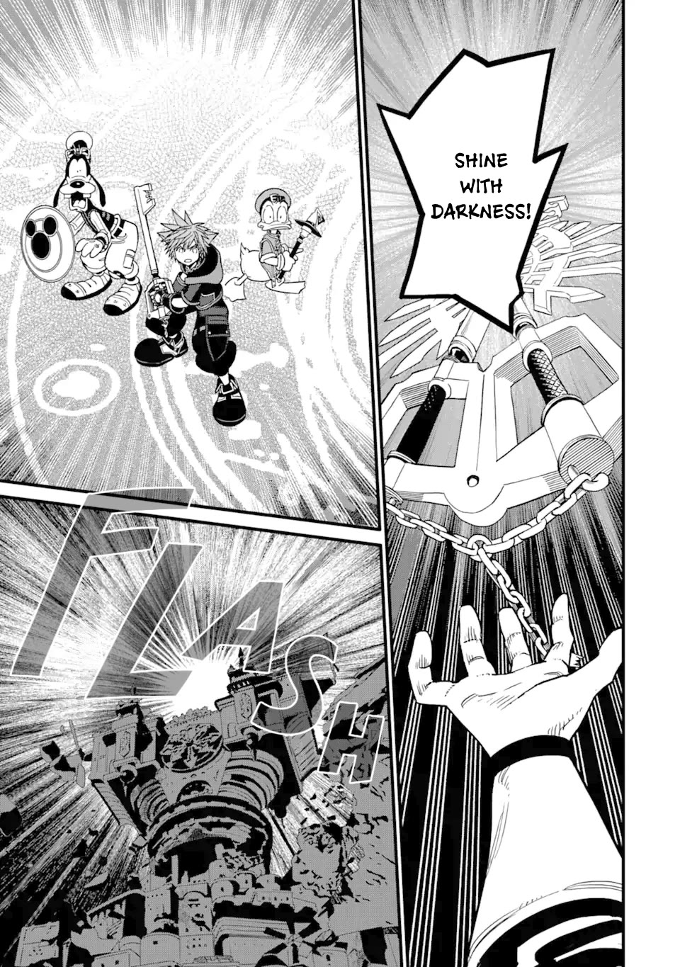 Kingdom Hearts III Chapter 38 page 5 - Chapter 38: Three Makes One