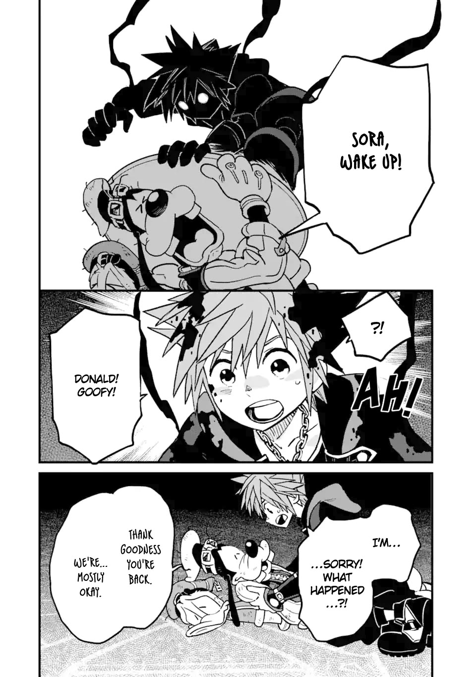 Kingdom Hearts III Chapter 38 page 8 - Chapter 38: Three Makes One