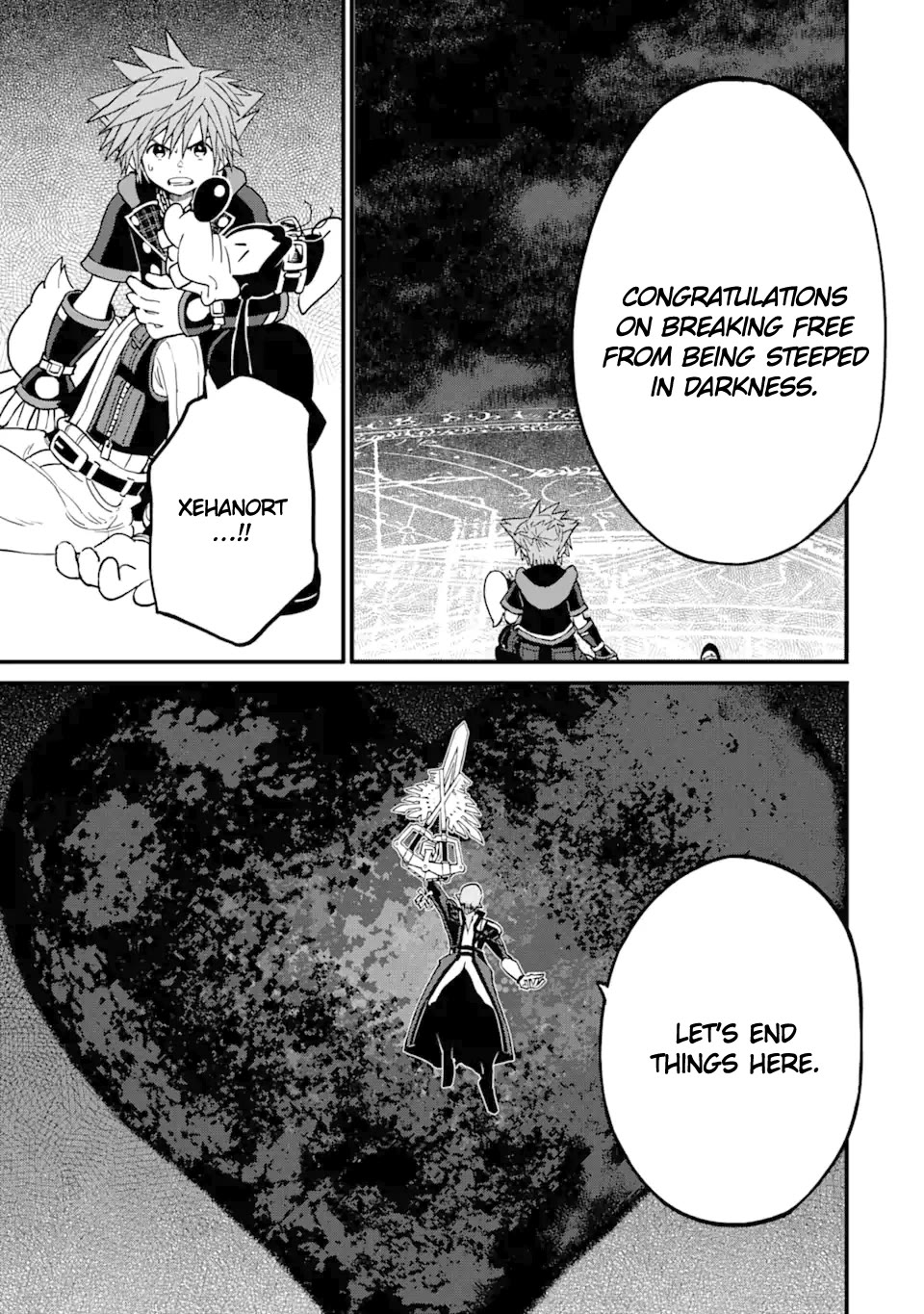 Kingdom Hearts III Chapter 38 page 9 - Chapter 38: Three Makes One