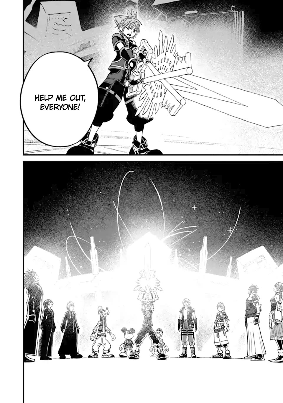 Kingdom Hearts III Chapter 39 page 18 - Chapter 39: Savior of the World