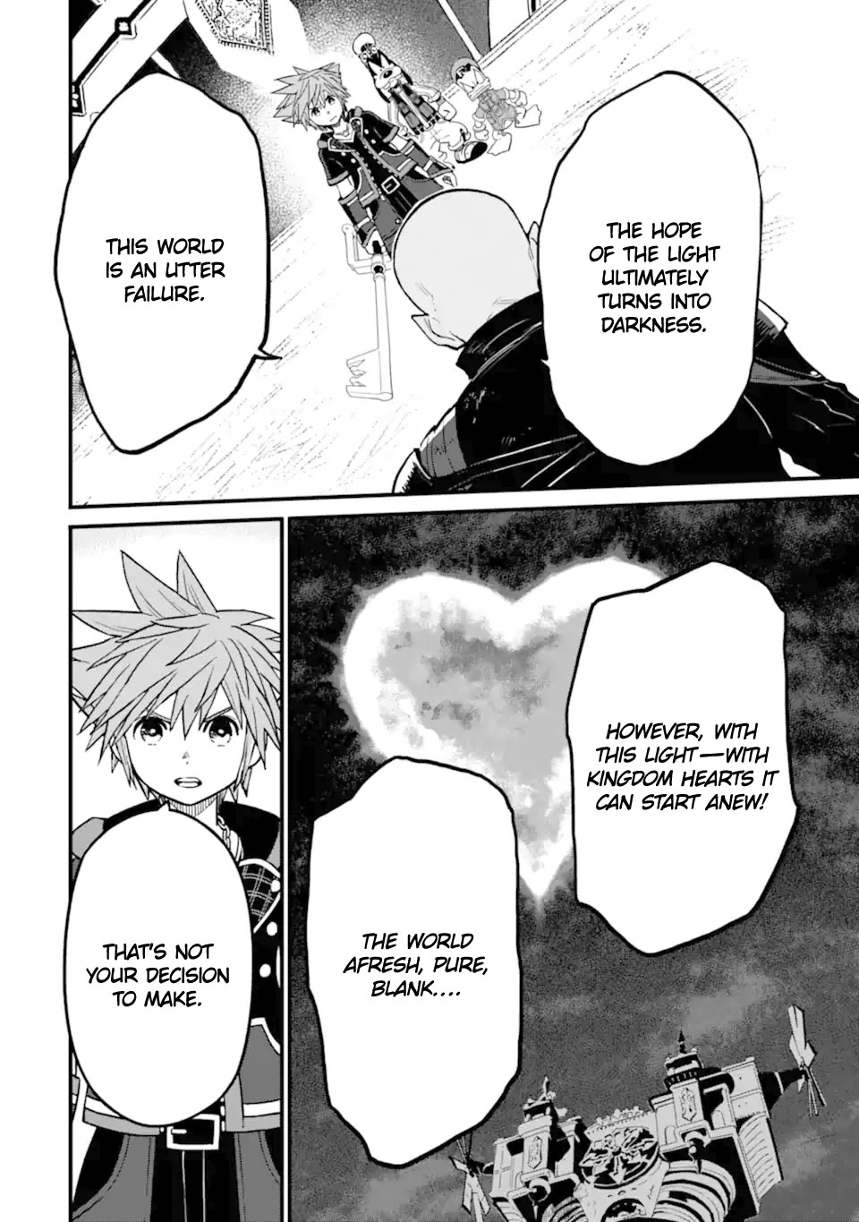 Kingdom Hearts III Chapter 39 page 2 - Chapter 39: Savior of the World