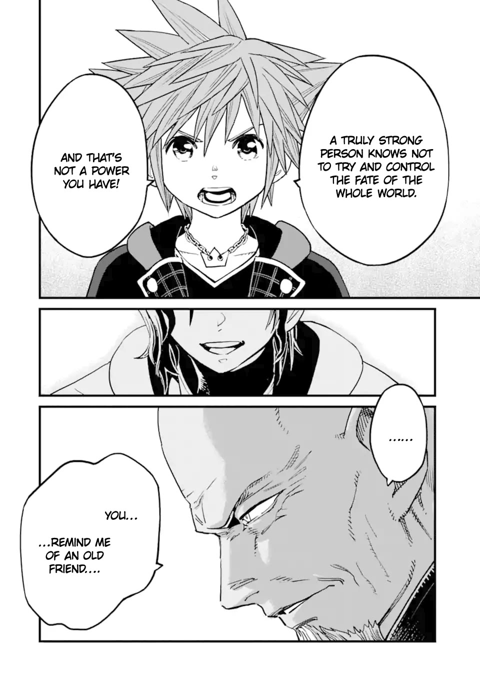 Kingdom Hearts III Chapter 39 page 4 - Chapter 39: Savior of the World