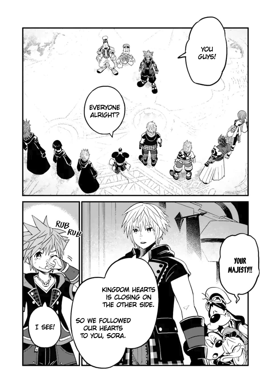 Kingdom Hearts III Chapter 39 page 6 - Chapter 39: Savior of the World