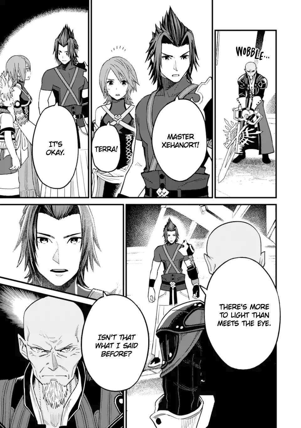 Kingdom Hearts III Chapter 39 page 7 - Chapter 39: Savior of the World