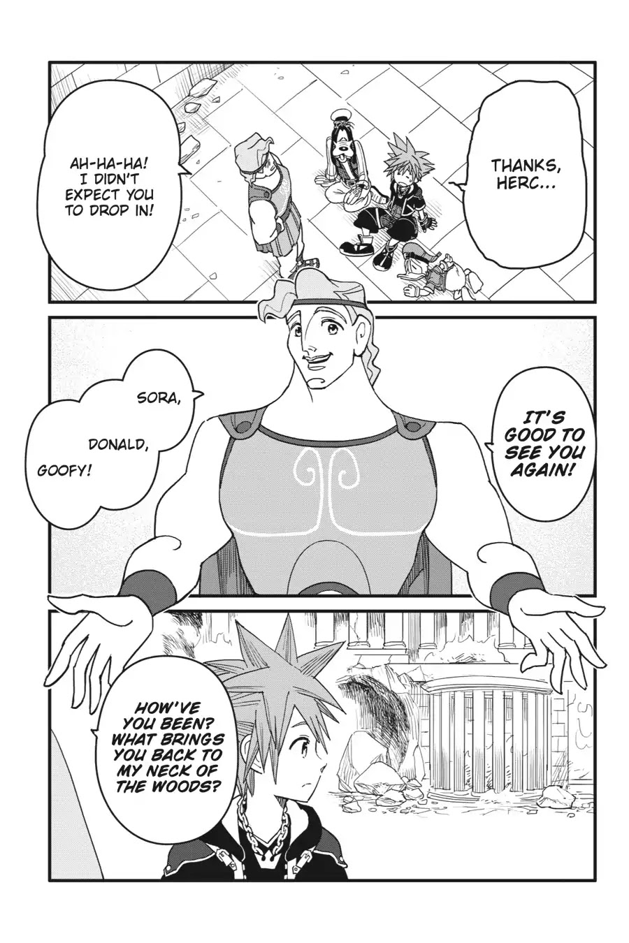 Kingdom Hearts III Chapter 4 page 11 - Chapter 4: Olympus Coliseum Part 3
