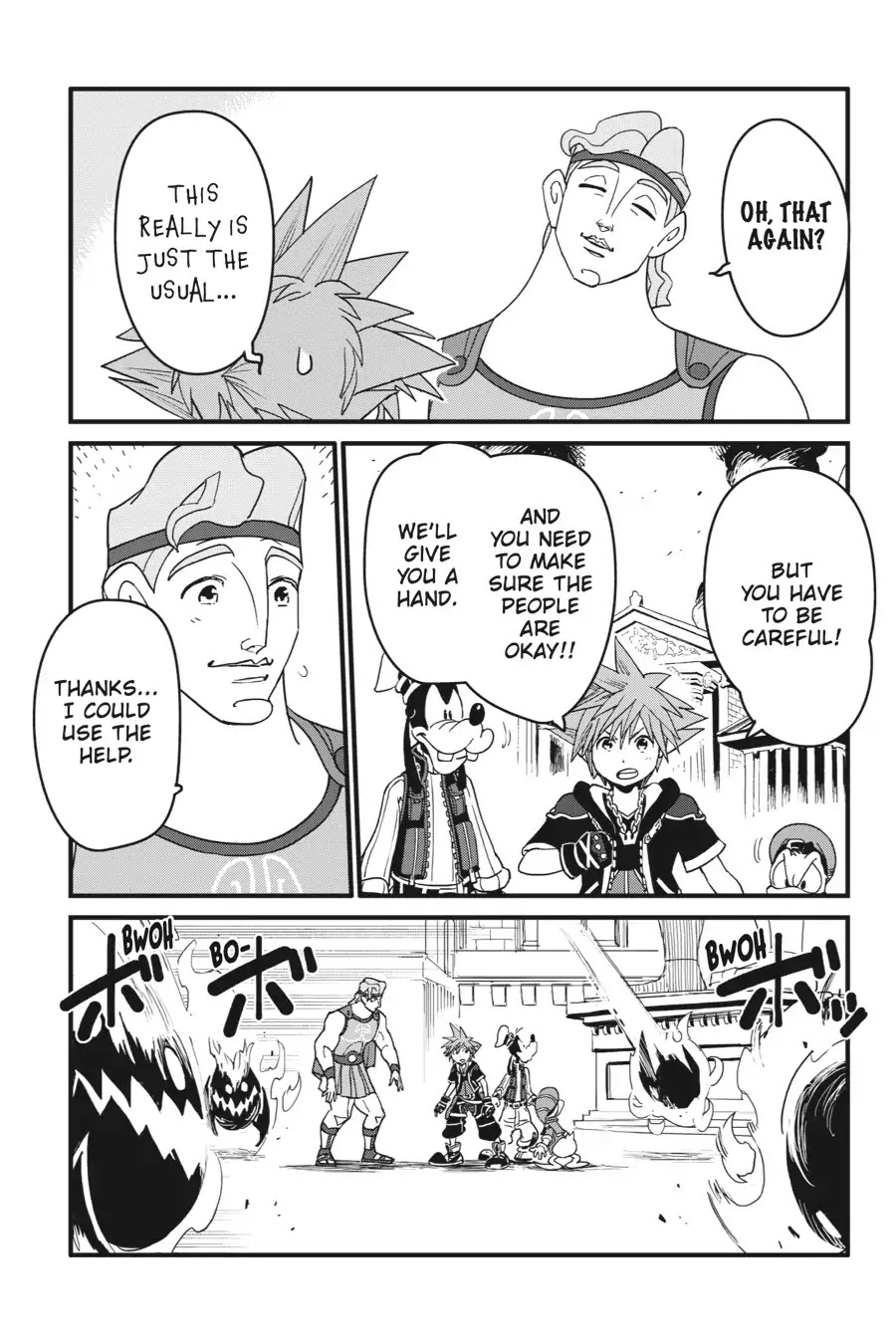 Kingdom Hearts III Chapter 4 page 13 - Chapter 4: Olympus Coliseum Part 3