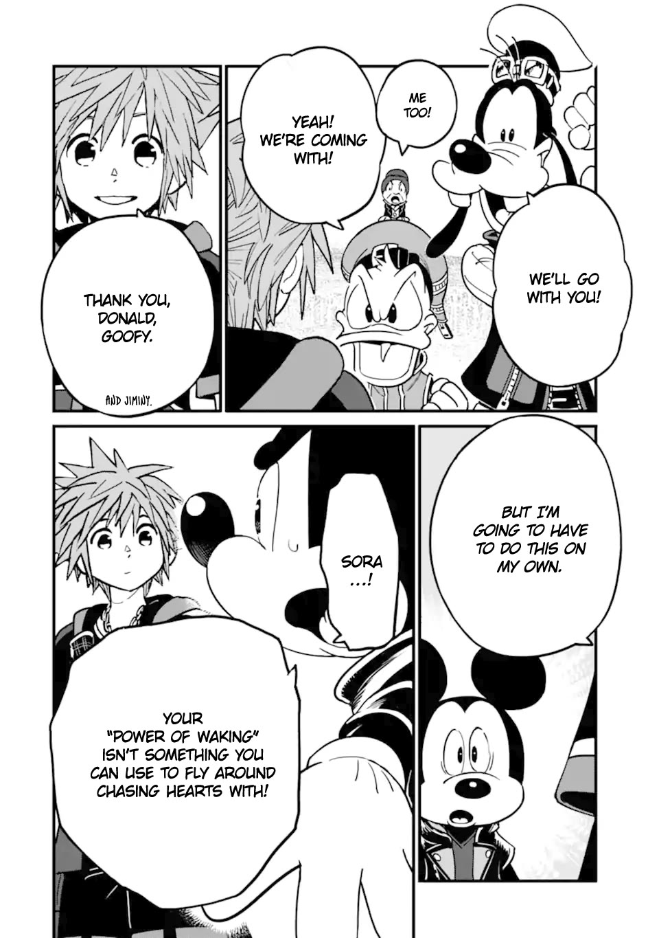 Kingdom Hearts III Chapter 40 page 4 - Chapter 40: From Now On [END]