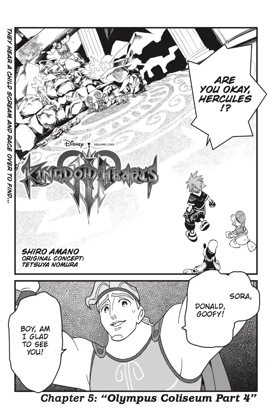 Kingdom Hearts III Chapter 5 page 2 - Chapter 5: Olympus Coliseum Part 4