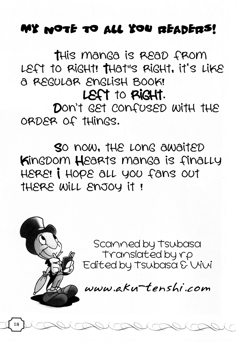 Kingdom Hearts Chapter 1 page 19 - Chapter 1