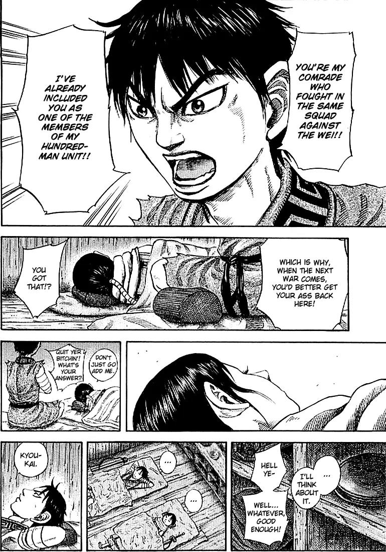 Kingdom Chapter 104 page 10 - Chapter 104: Night Time Chat